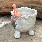 Jurian Handcrafted Pot- Flamingo