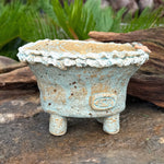 Jurian Handcrafted Pot- Sky Blue Short Oval