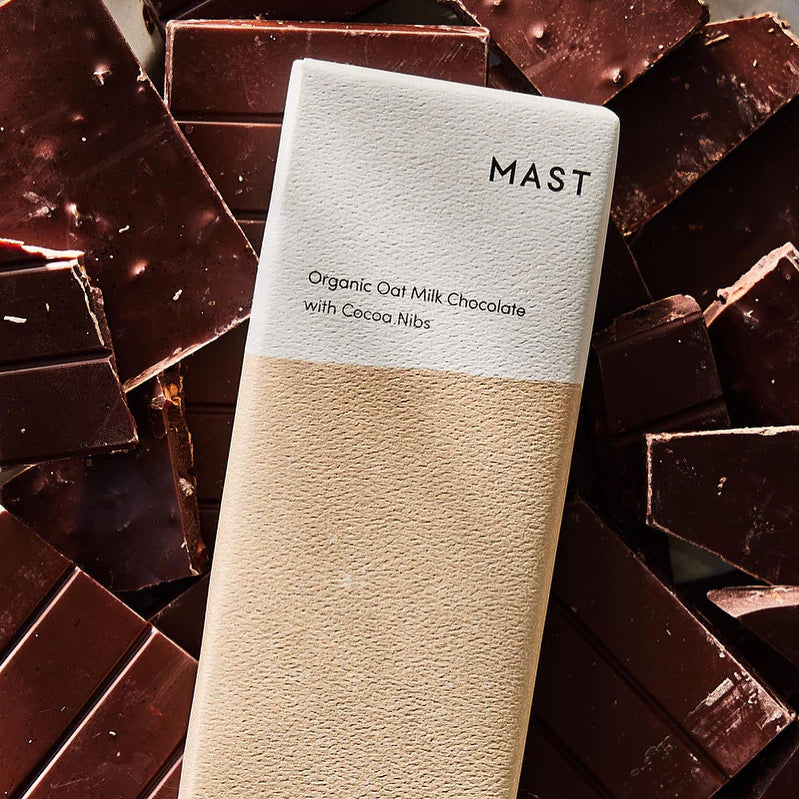 Organic Oat Milk Chocolate with Cocoa Nibs