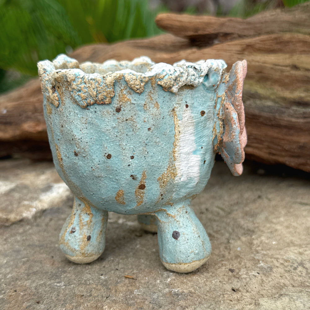 Jurian Handcrafted Pot- Rose