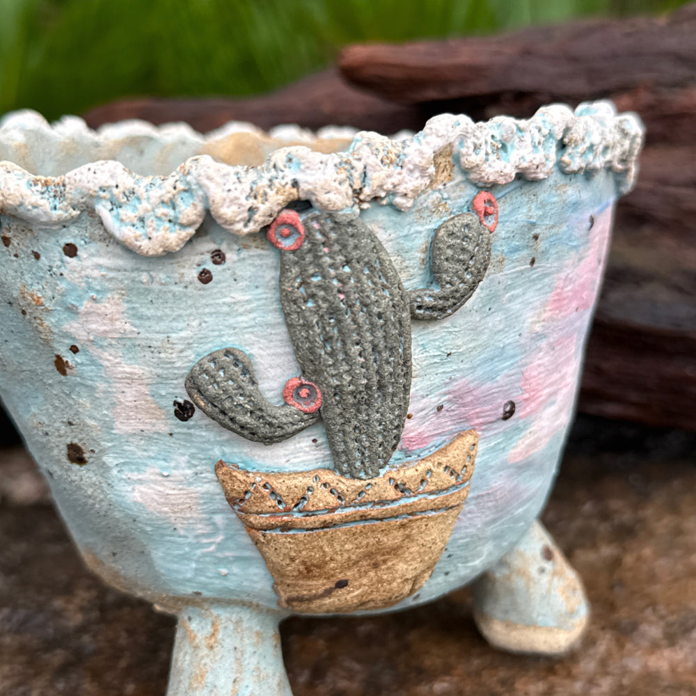 Jurian Handcrafted Pot- Sunset Sky