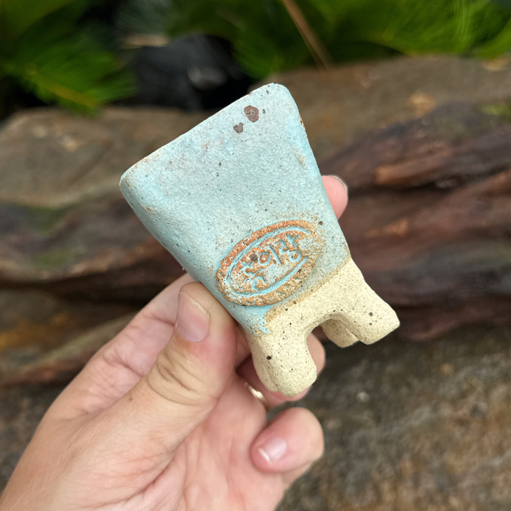 Jurian Handcrafted Mini Pot- Vintage Sky