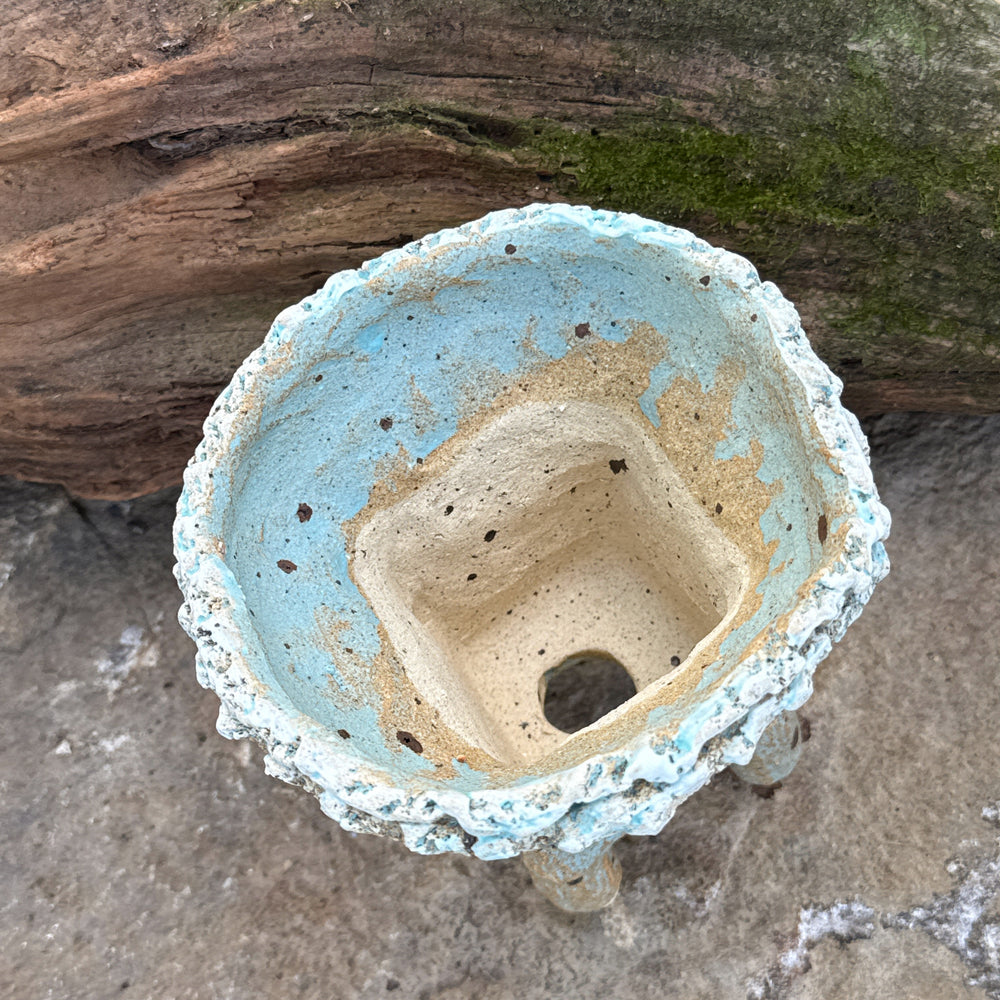 Jurian Handcrafted Pot- Sky Blue Classic Taper