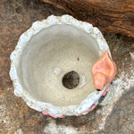 Jurian Handcrafted Pot- Flamingo