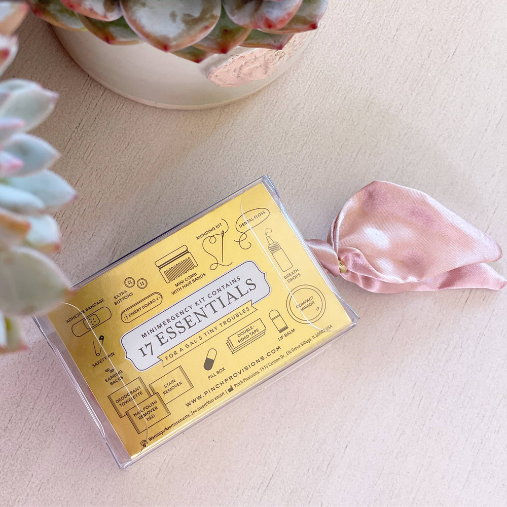 Pinch Provisions Dusty Rose Velvet Minimergency
