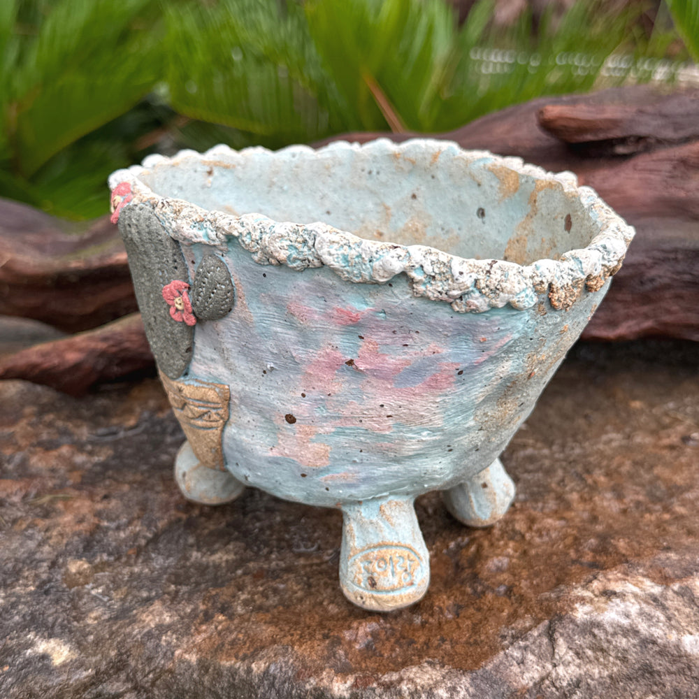 Jurian Handcrafted Pot- Sunset Sky