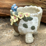 Jurian Handcrafted Pot- Blue Mouse