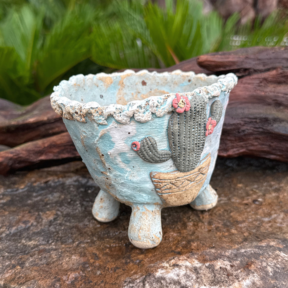 Jurian Handcrafted Pot- Sunset Sky