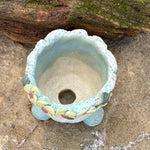 Jurian Handcrafted Pot- Yellow Flowers