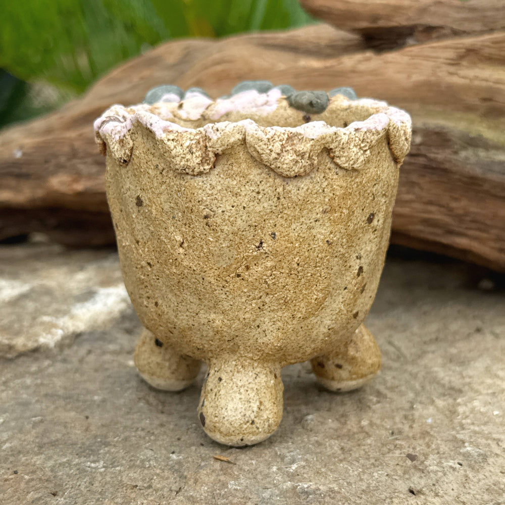 Jurian Handcrafted Pot- Cornflower Blue