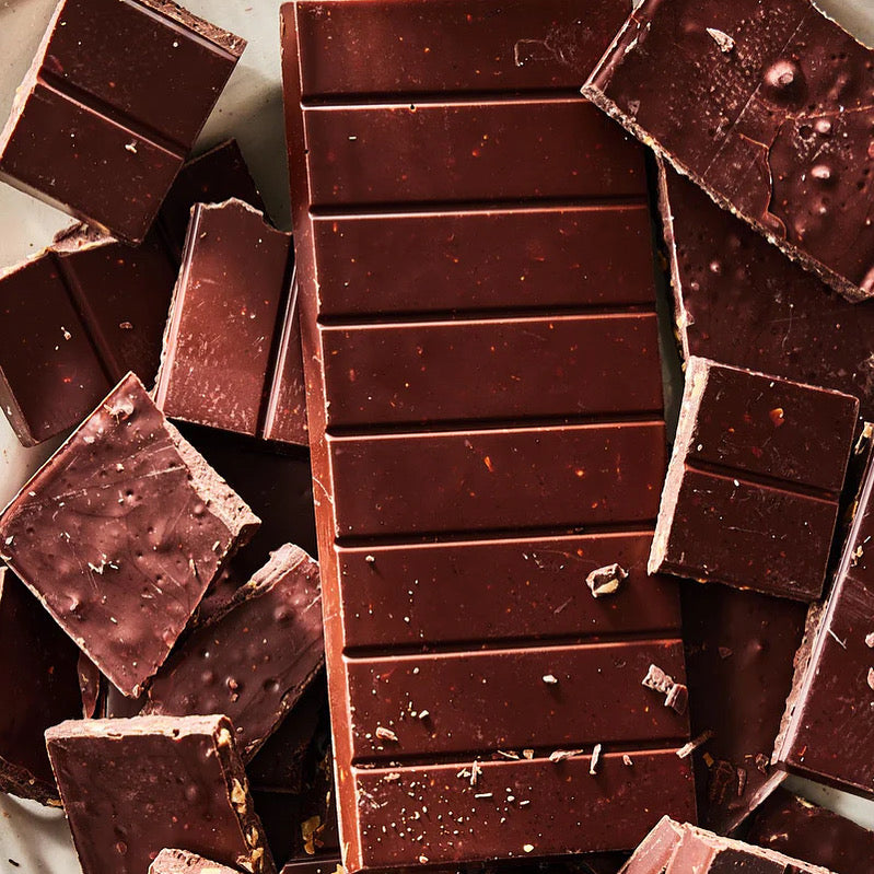 Organic Dark Chocolate with Almond and Sea Salt