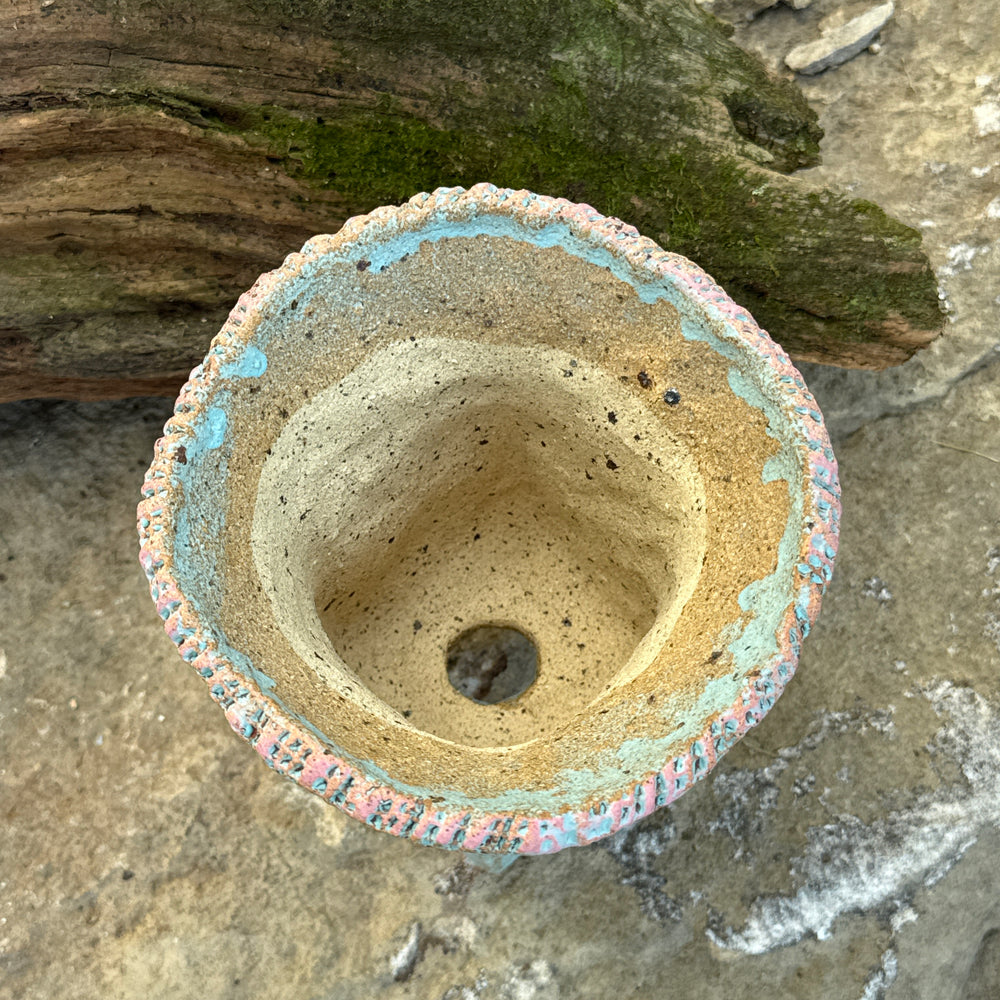 Jurian Handcrafted Pot- Village Scene