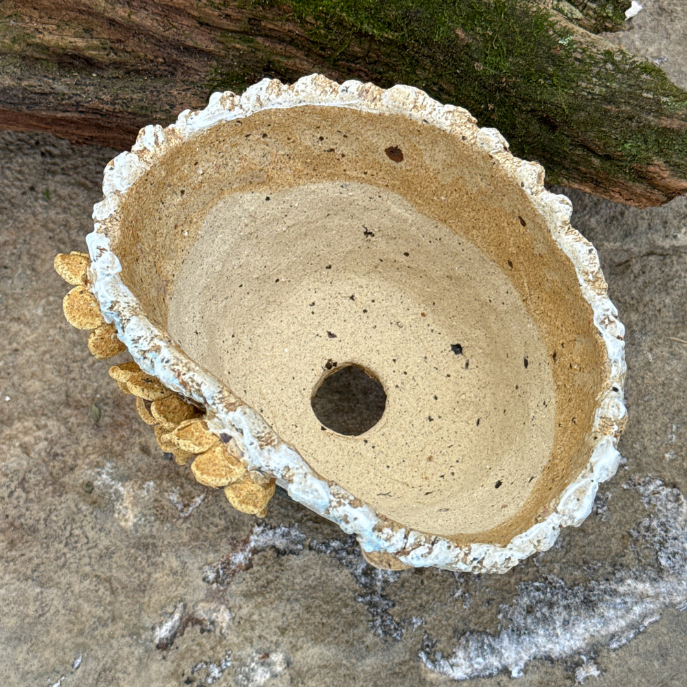 Jurian Handcrafted Pot- Sunflowers