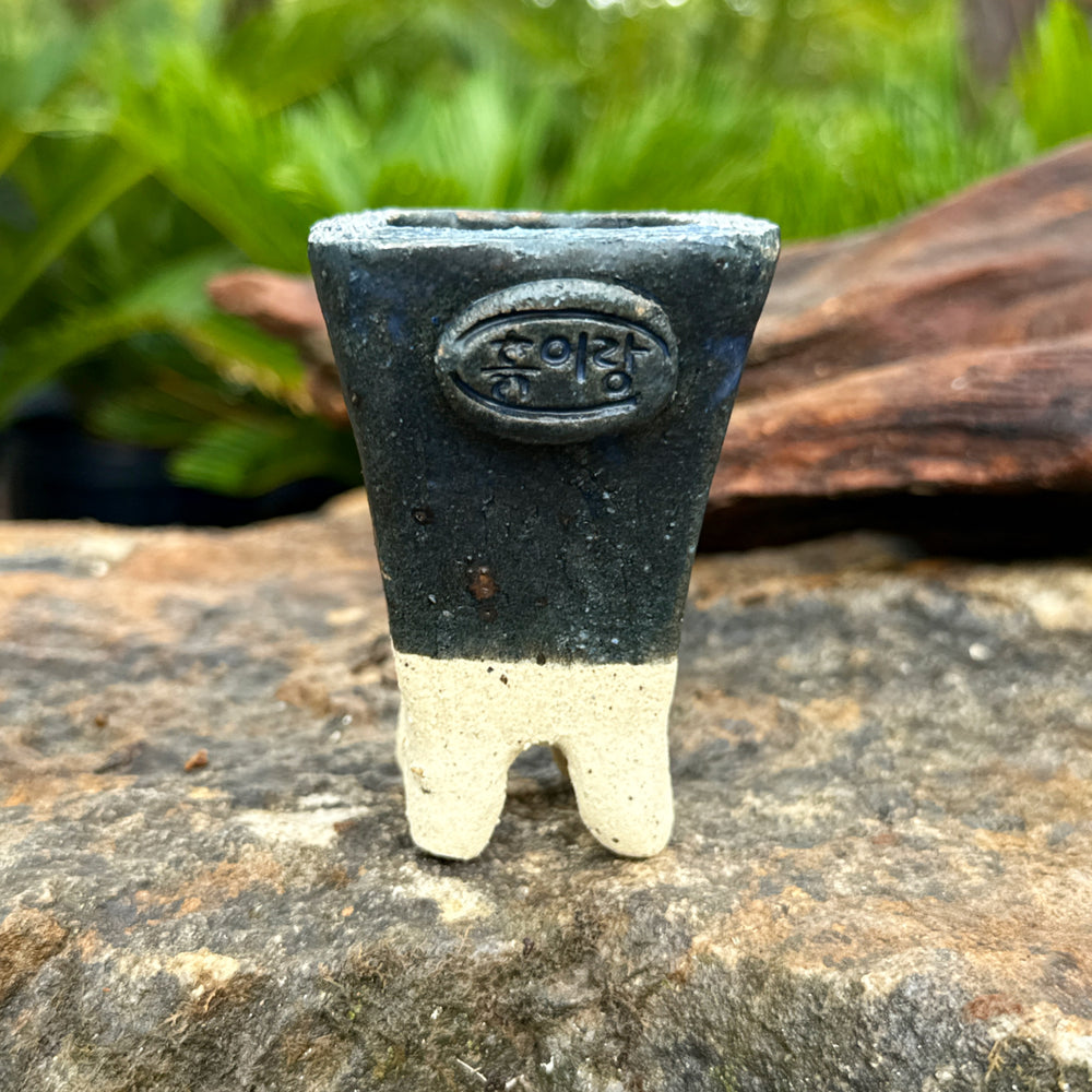 Jurian Handcrafted Mini Pot- Midnight