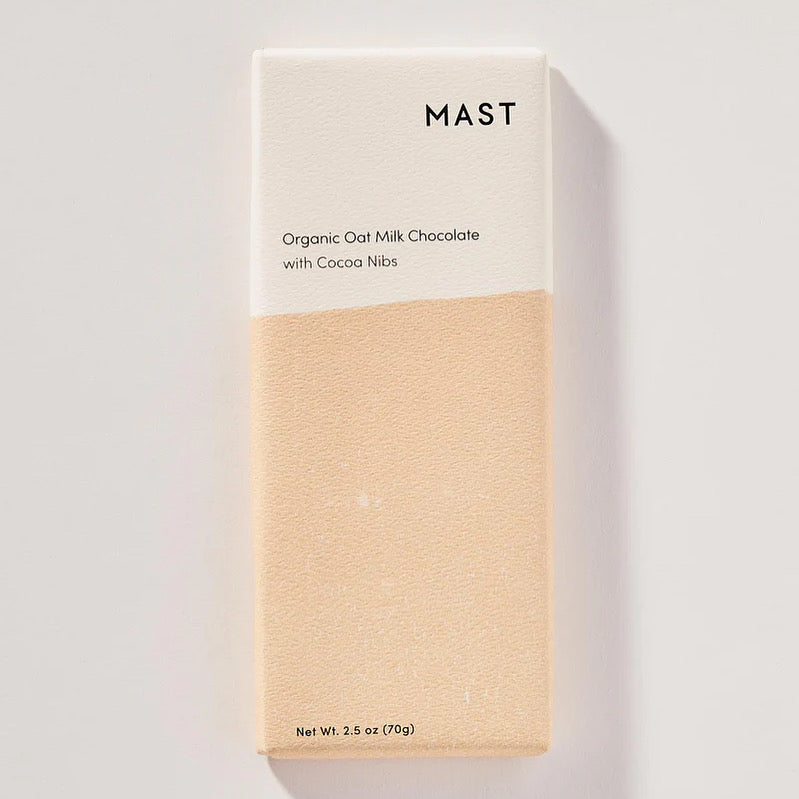 Organic Oat Milk Chocolate with Cocoa Nibs