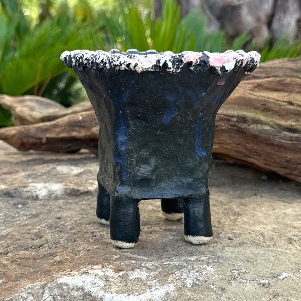 Jurian Handcrafted Pot- Midnight Blue Classic Taper