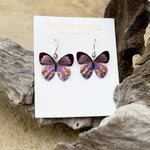 Blooming Butterfly Earrings (Radiant Pink)