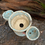 Jurian Handcrafted Pot- Three Hole Planter