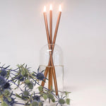 Wylie Vase Set with Champagne Everlasting Candles