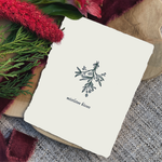 Mistletoe Kisses Letterpress Card