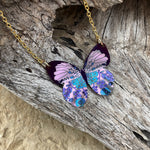 Blooming Butterfly Necklace (Radiant Purple)