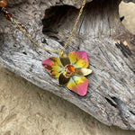 Orla Drop Pendant Necklace (Golden Mist)