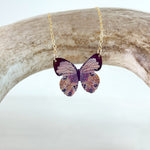 Blooming Butterfly Necklace (Radiant Pink)