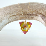 Orla Drop Pendant Necklace (Golden Mist)