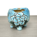 Jurian Hand Painted Pot, One of a Kind
