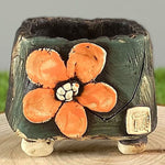 Limited Edition, Small Run Pots (Orange Flower)