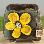 Limited Edition, Small Run Pots (Yellow Flower)