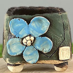 Limited Edition, Small Run Pots (Blue Flower)