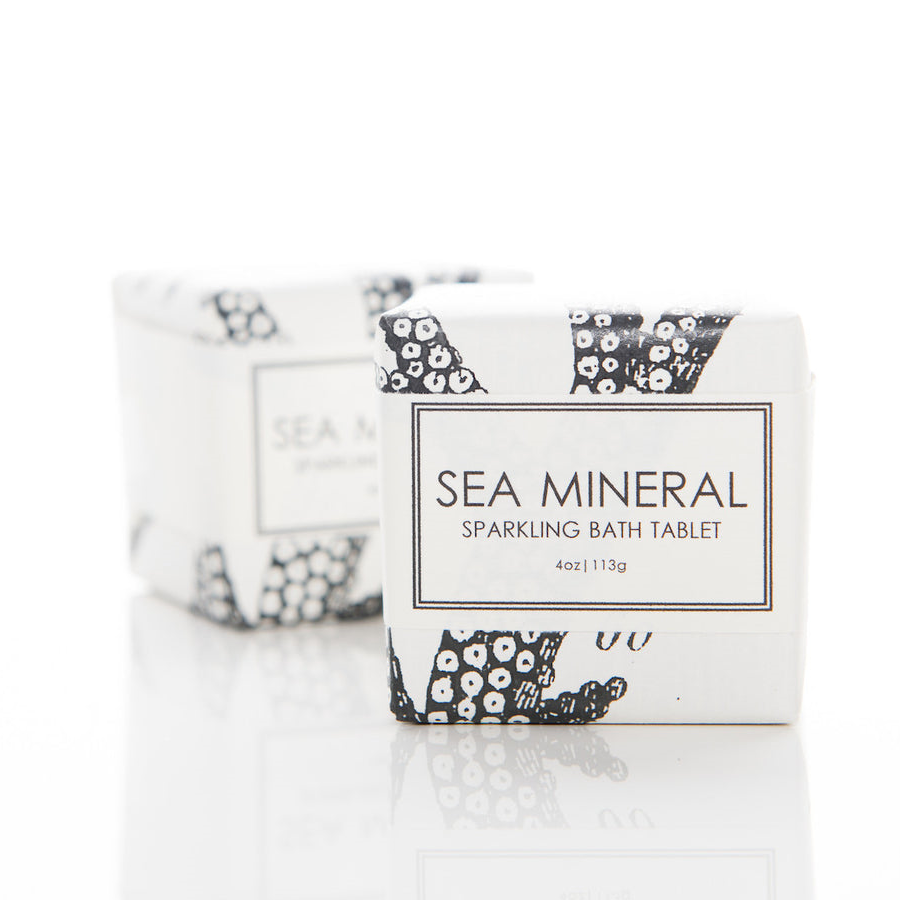 NEW! Sea Mineral Sparkling Bath Tablet