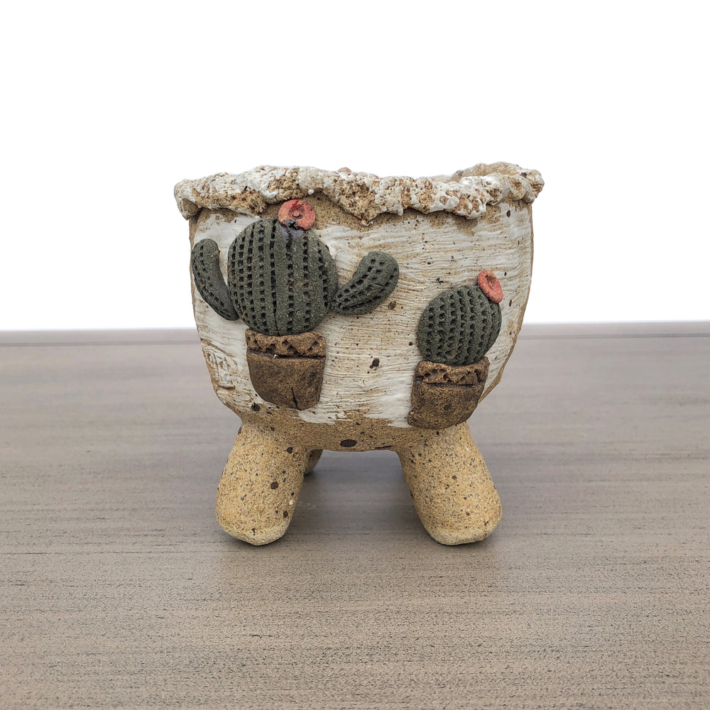 handmade succulent planter Handcrafted Succulent Planter (by Jurian) – Cedar Creek Farmhouse