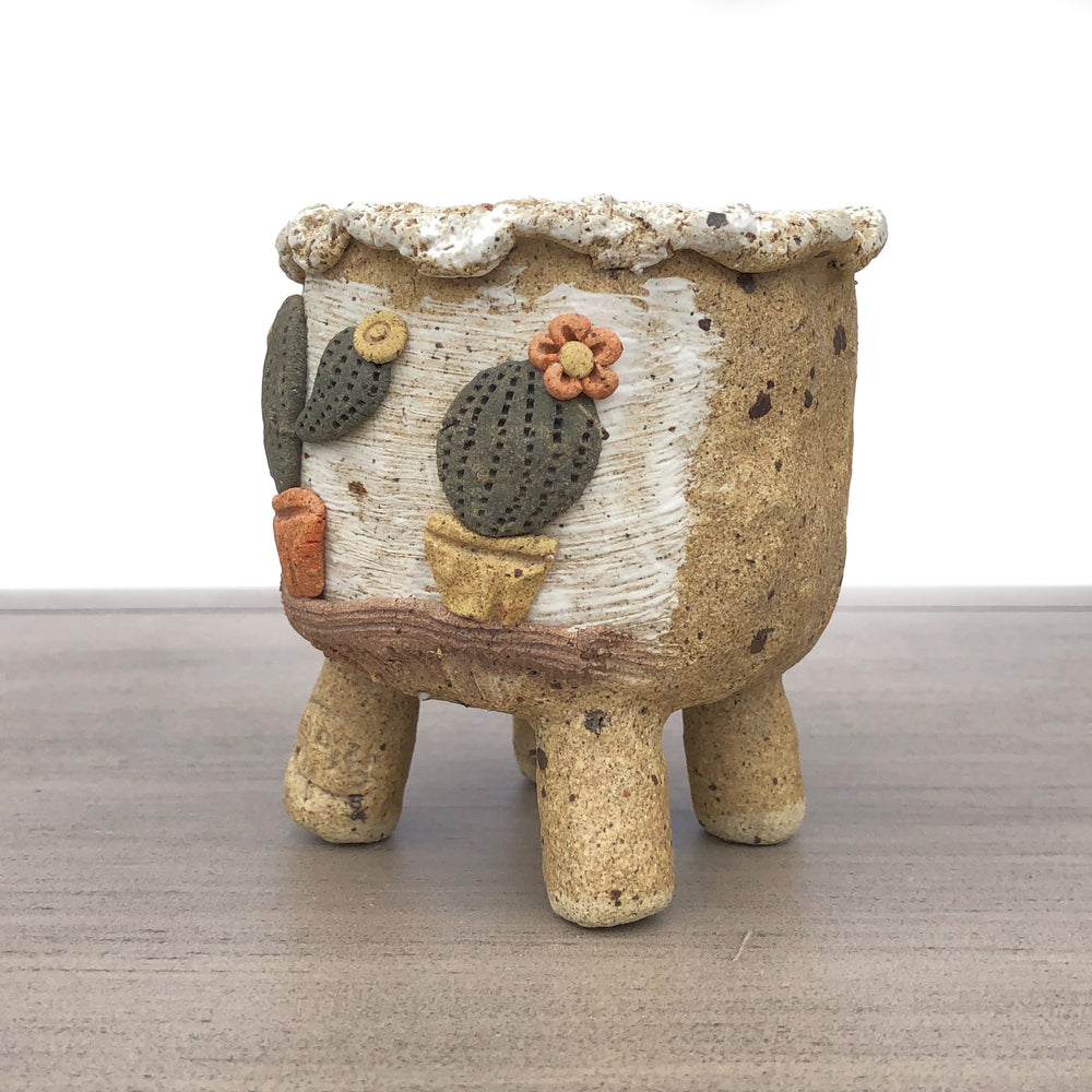 Handcrafted Succulent Planter (by Jurian)