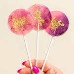 Passionfruit Sparkle Lollipop
