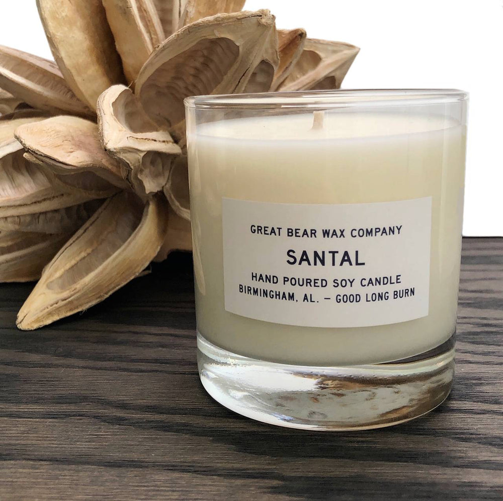 Santal Candle (by Great Bear Wax Co.)