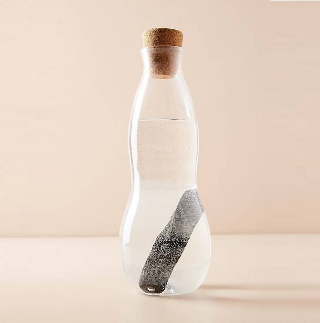 Charcoal Purifying Glass Carafe